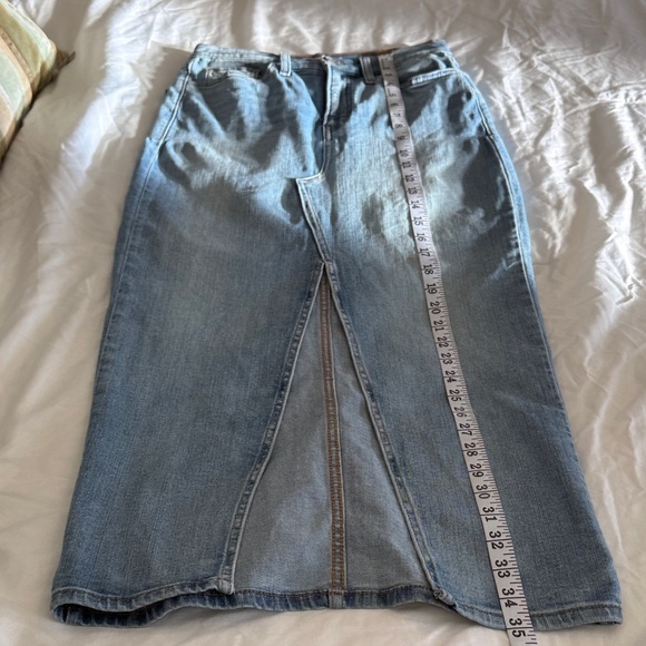 Ariat Claire Light Blue Pencil Skirt - Picture 9 of 9